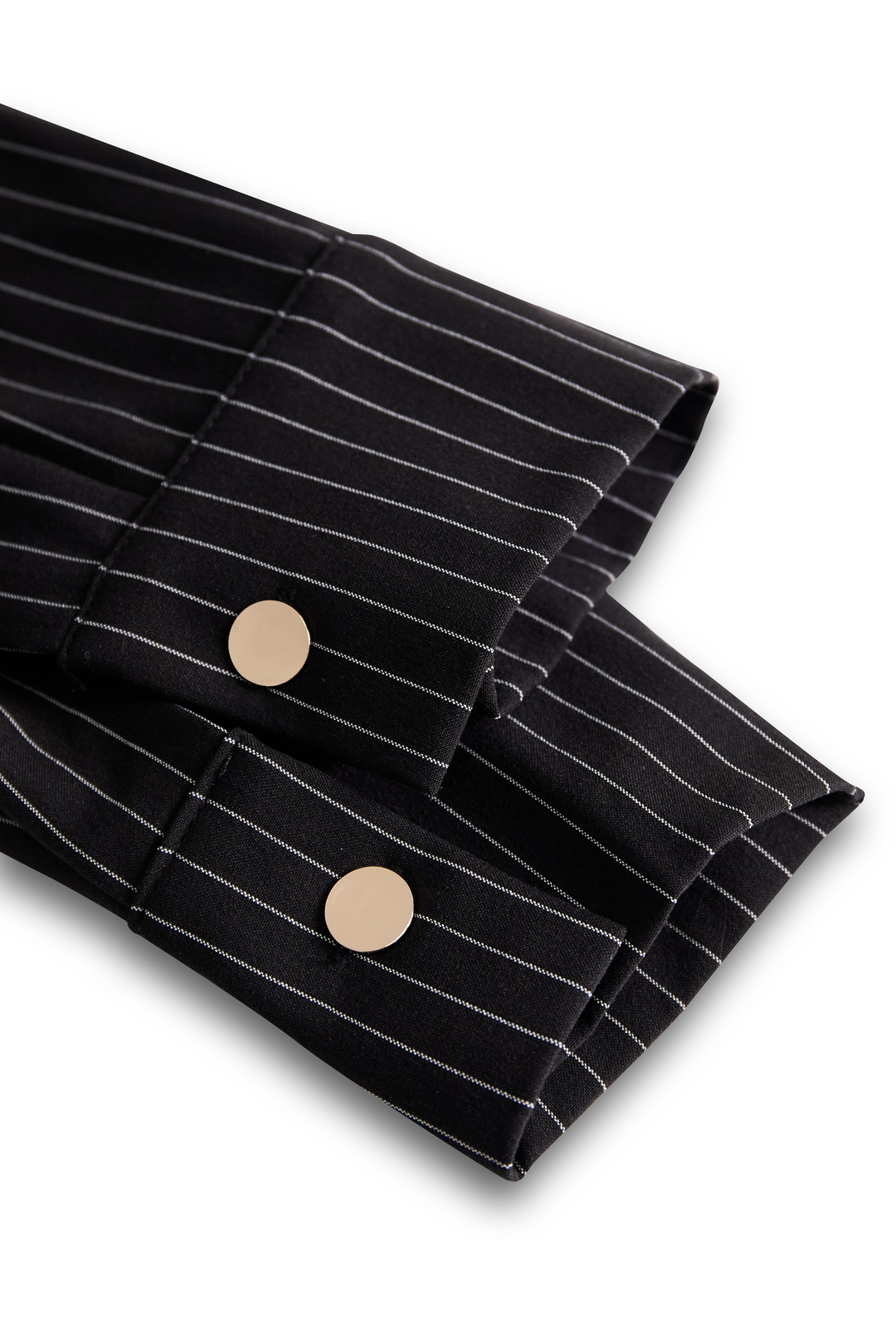 Poppy | Black Striped Shirt Dress