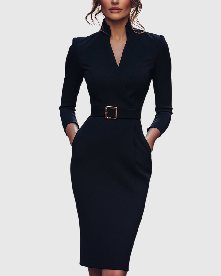 Claribel | Elegant Midi Dress