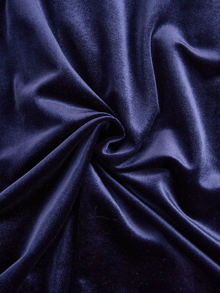 Sibella | Navy Midi Dress with Long Sleeves