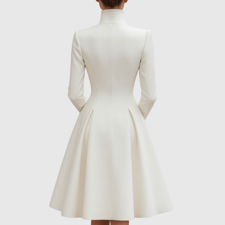 Chloe | Flared Double-Breasted Coat Dress