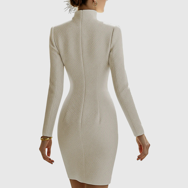 Harriet | Mini Dress in Hourglass Leather