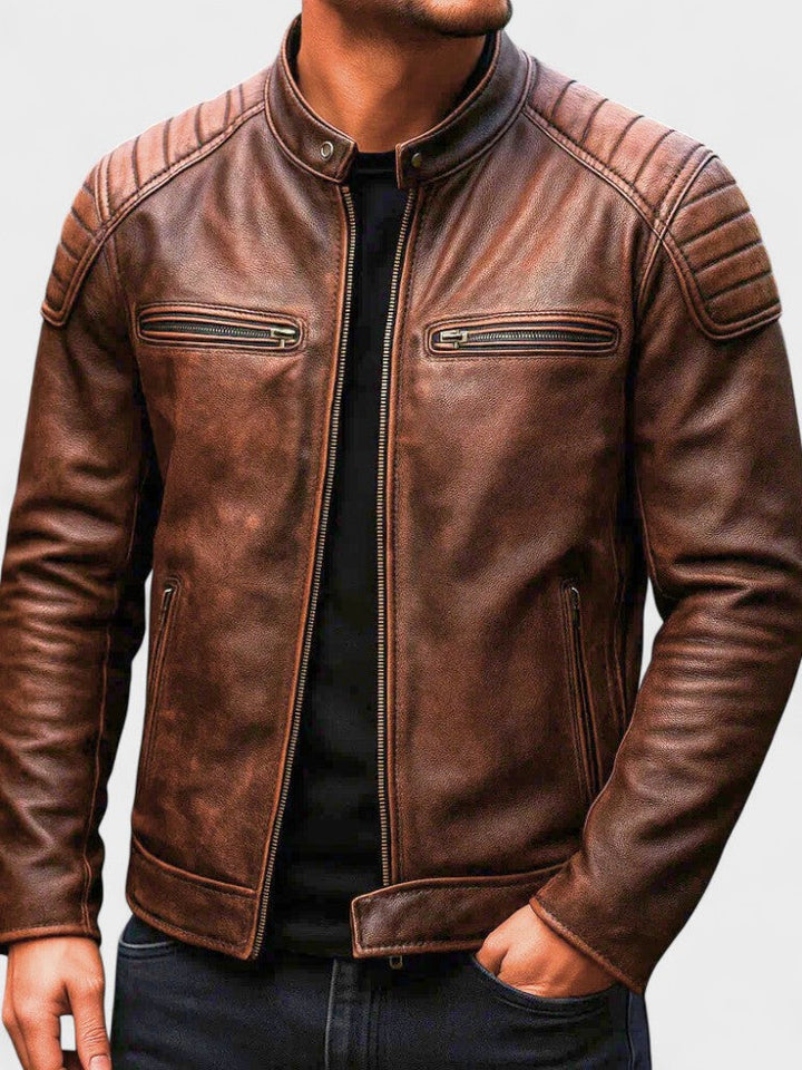 Tristan | Luxury Leather Jacket