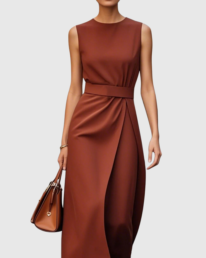 Clarimond | Chic Round Neck Dress
