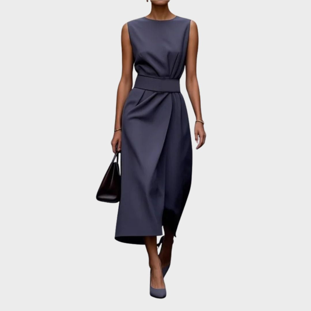 Clarimond | Chic Round Neck Dress