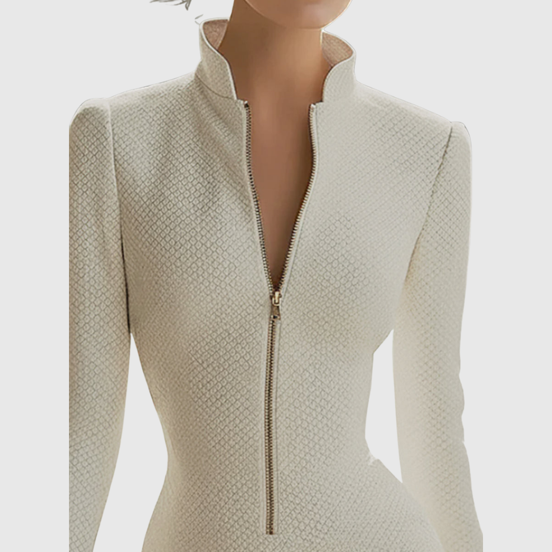 Harriet | Mini Dress in Hourglass Leather