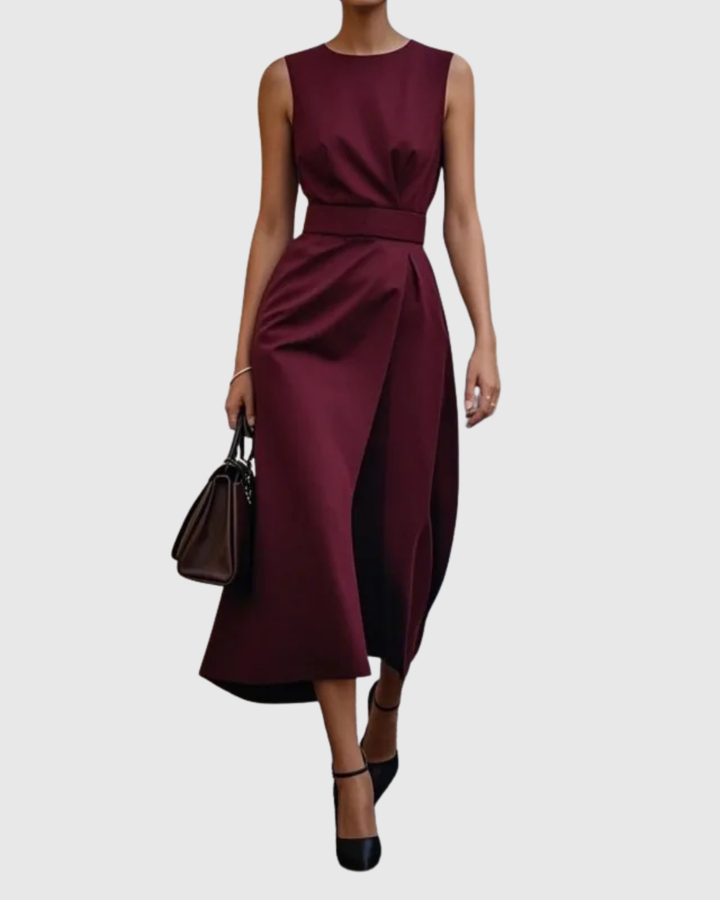 Clarimond | Chic Round Neck Dress