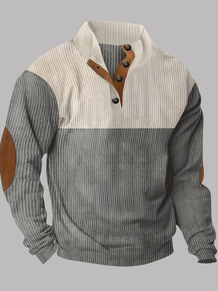 Alpine - Casual Stand Collar Henley