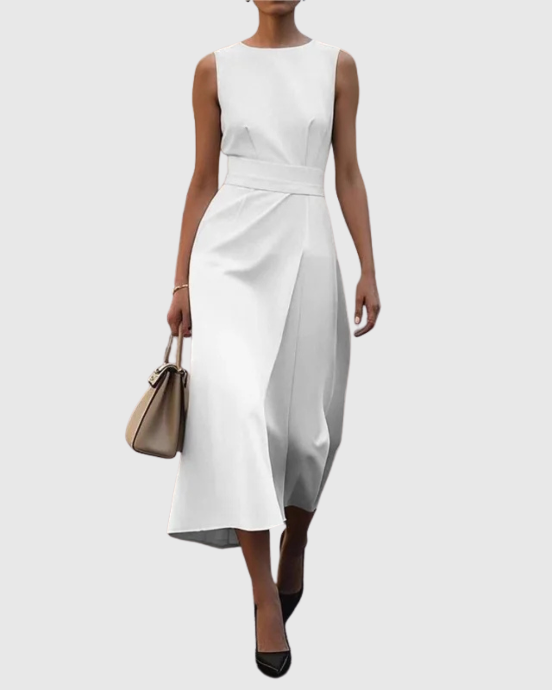 Clarimond | Chic Round Neck Dress