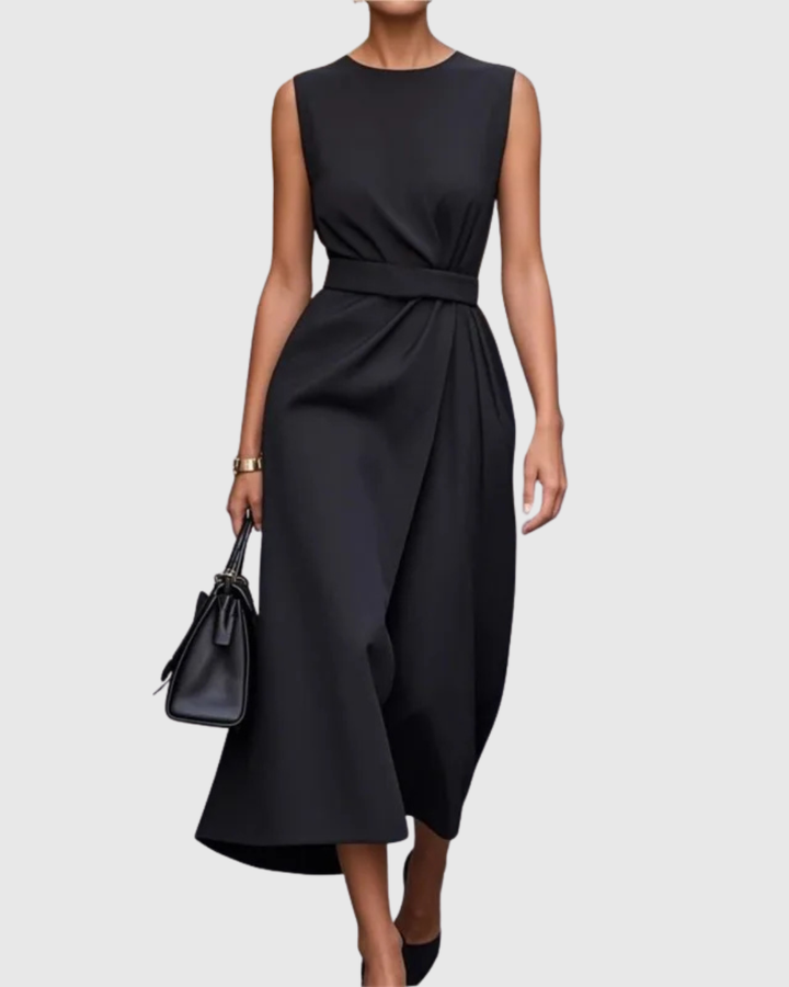 Clarimond | Chic Round Neck Dress