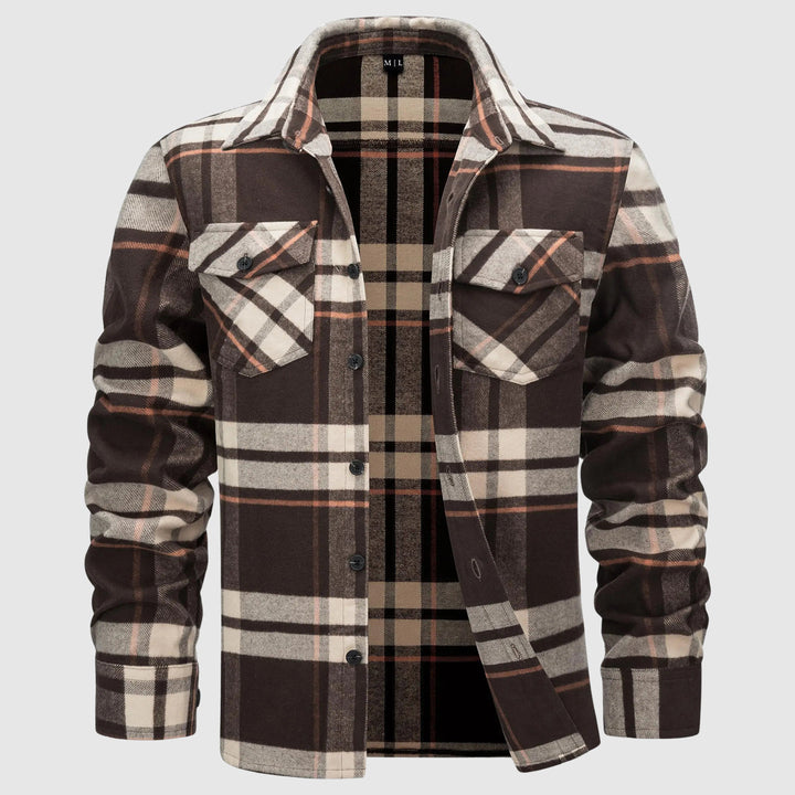 Alessandro Veneti Metro Check Flannel Shirt