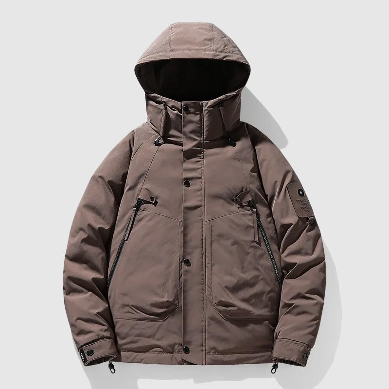 Detachable Hood Down-Filled Men Jacket