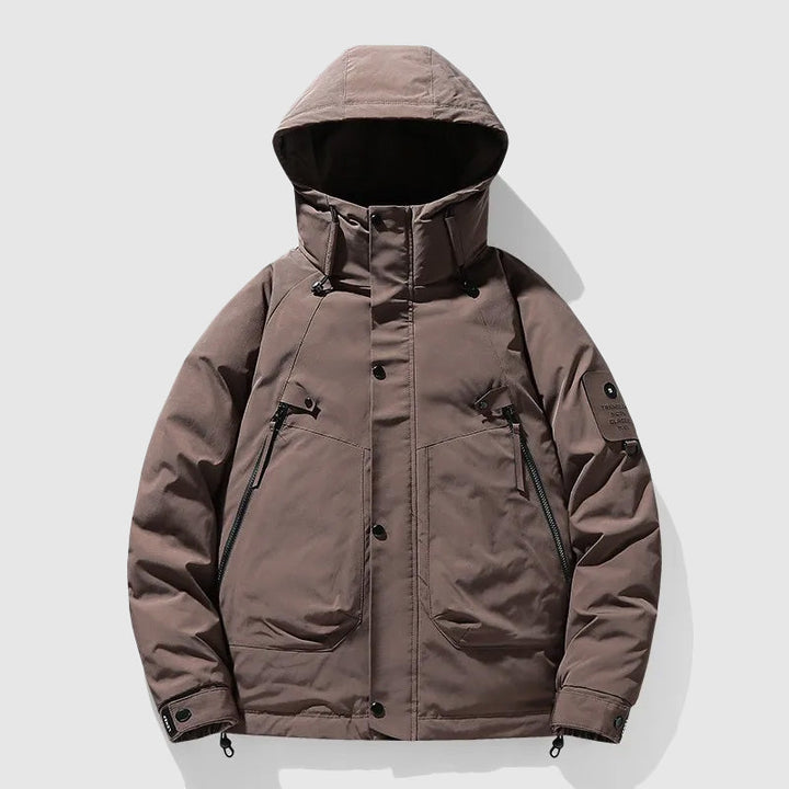 Detachable Hood Down-Filled Men Jacket