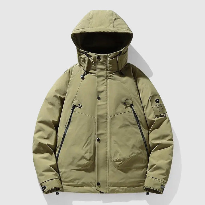 Detachable Hood Down-Filled Men Jacket
