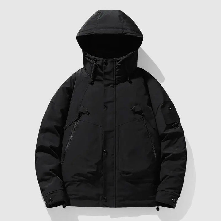 Detachable Hood Down-Filled Men Jacket