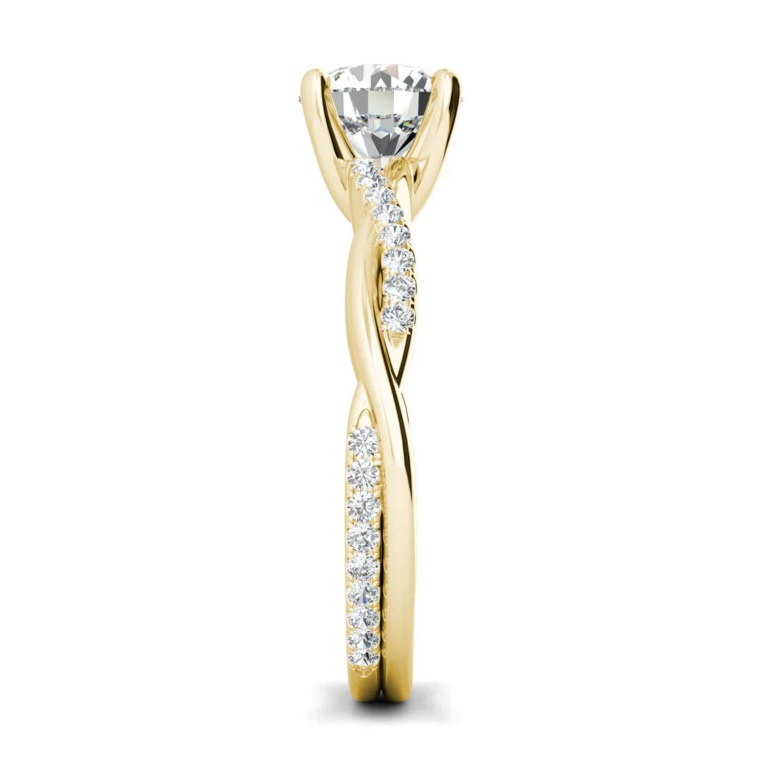 Delicate Diamond Pendant Necklace