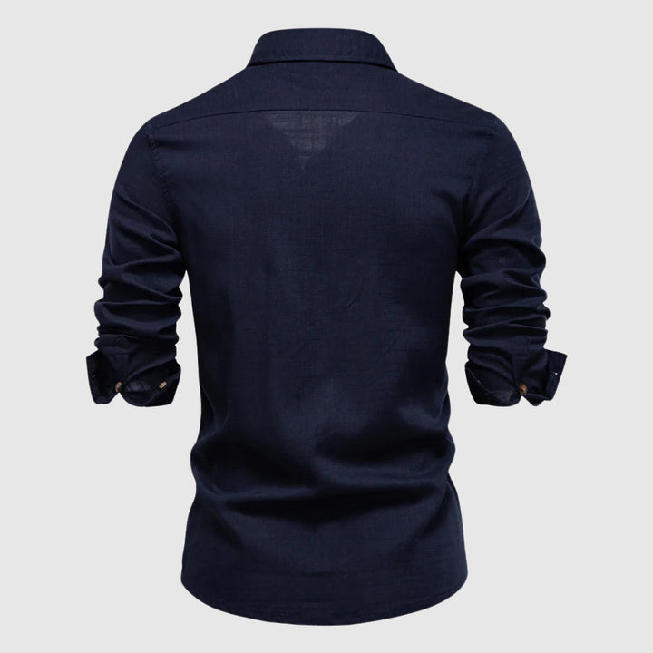 François Blanchet Horizon Linen Shirt