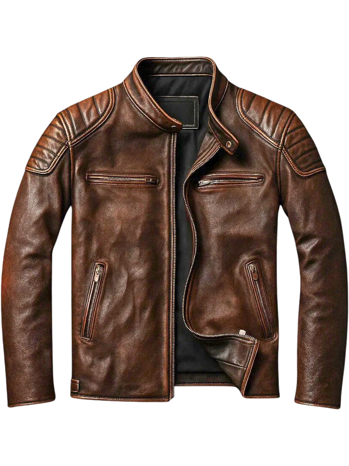 Tristan | Luxury Leather Jacket