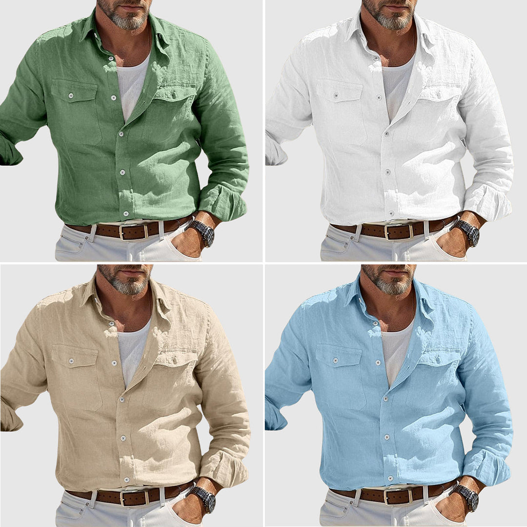 Lorenzo Vitali Coastal Linen Shirt