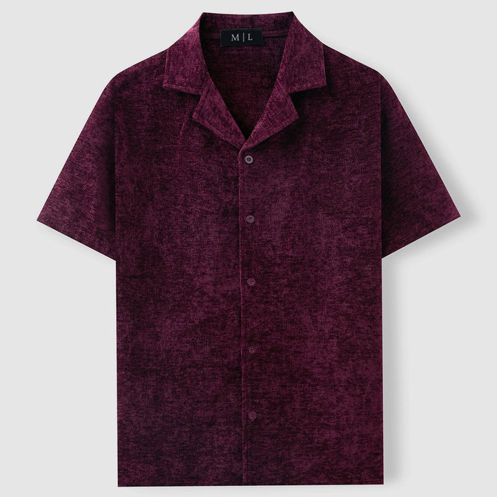 Lorenzo Vitali Velvet Retro Shirt