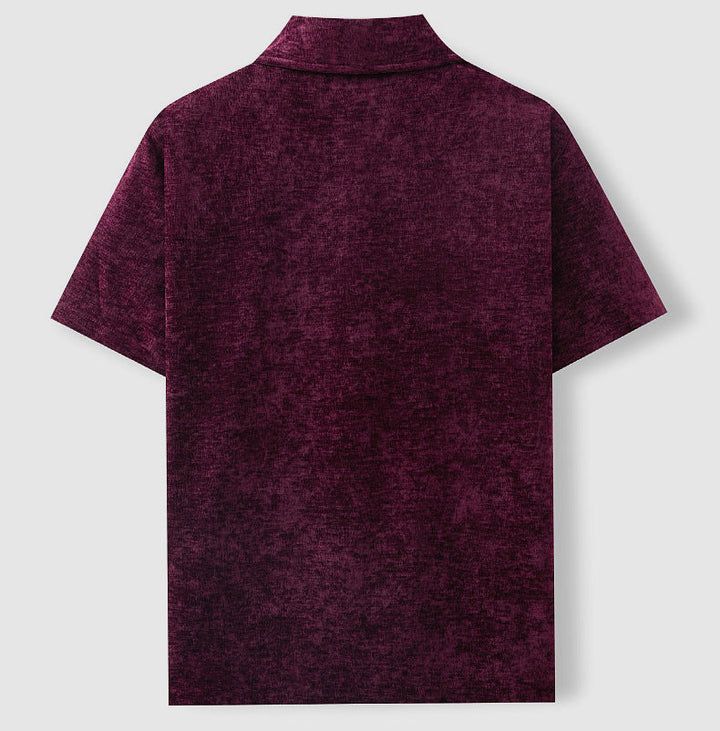 Lorenzo Vitali Velvet Retro Shirt