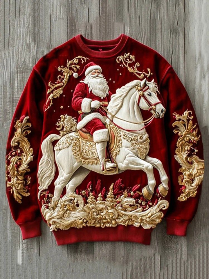 Andreas – Christmas Sweater with Festive Finish