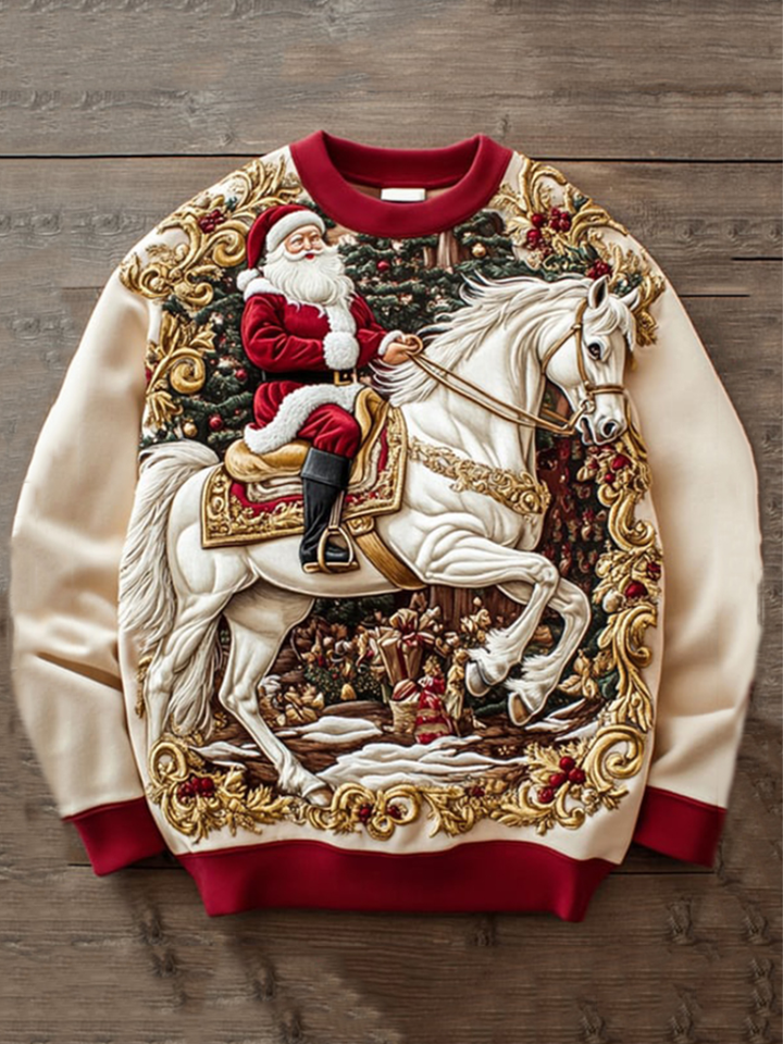 Andreas – Christmas Sweater with Festive Finish