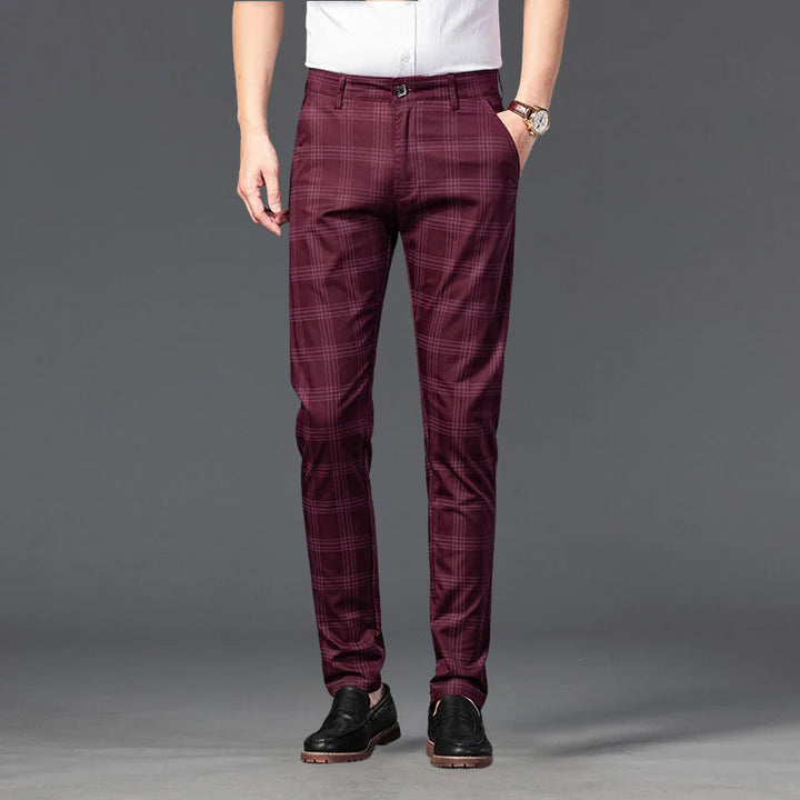 Roberto Russo Marston Plaid Pants