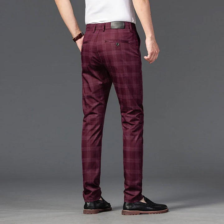 Roberto Russo Marston Plaid Pants