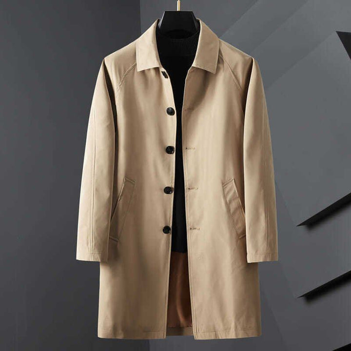 Roberto Russo Essential Classic Trench Coat