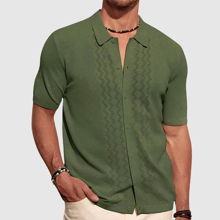 Roberto Russo Summer Knitted Shirt