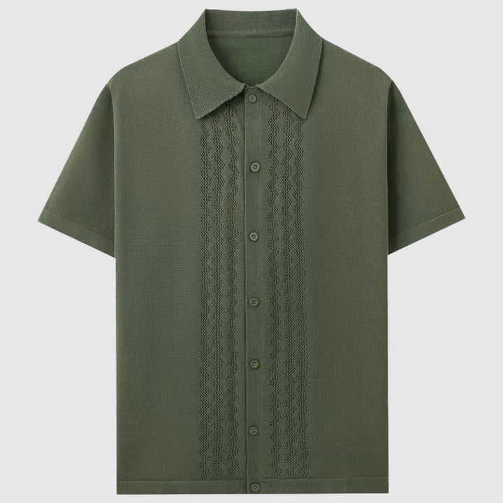 Roberto Russo Summer Knitted Shirt