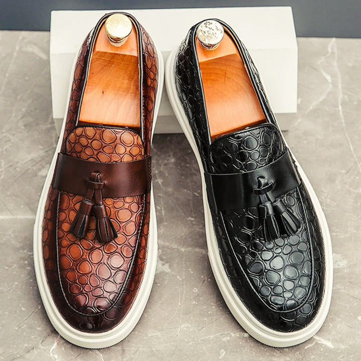 Rovari Leather Loafers