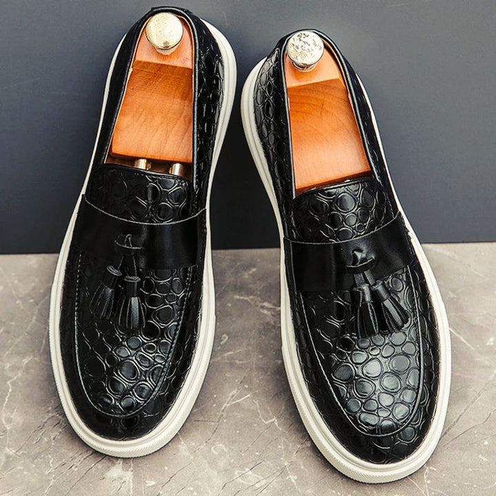 Rovari Leather Loafers