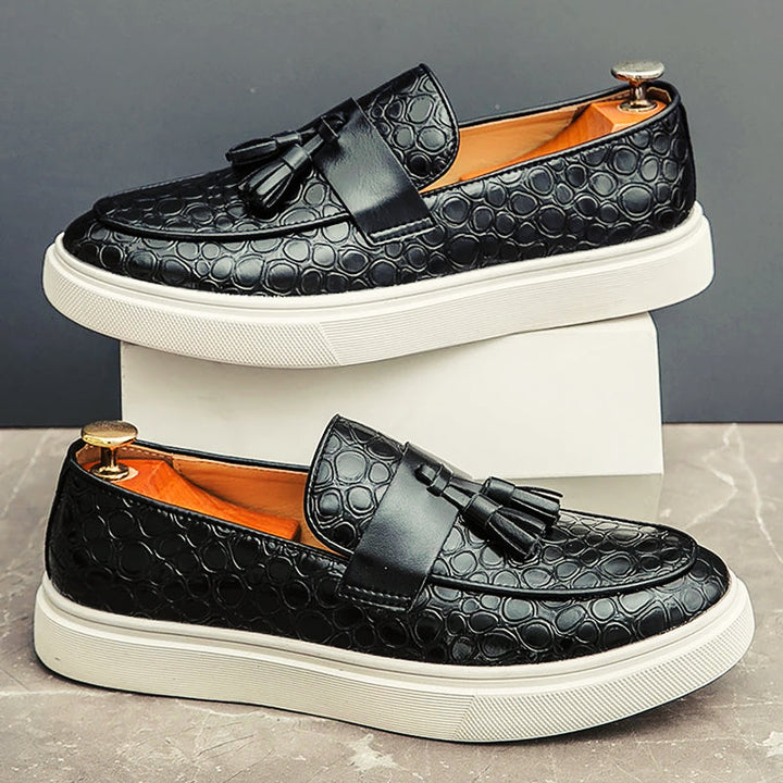 Rovari Leather Loafers