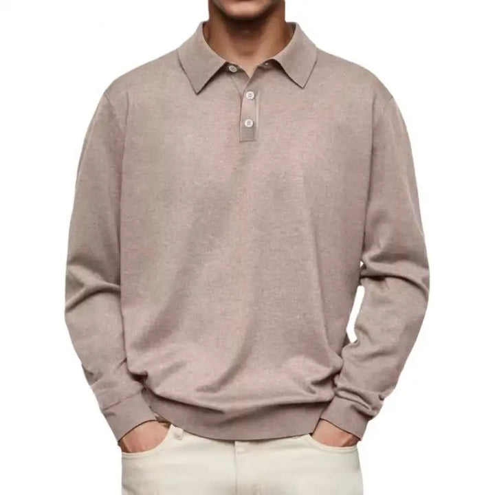 John | Long Sleeve Casual Polo