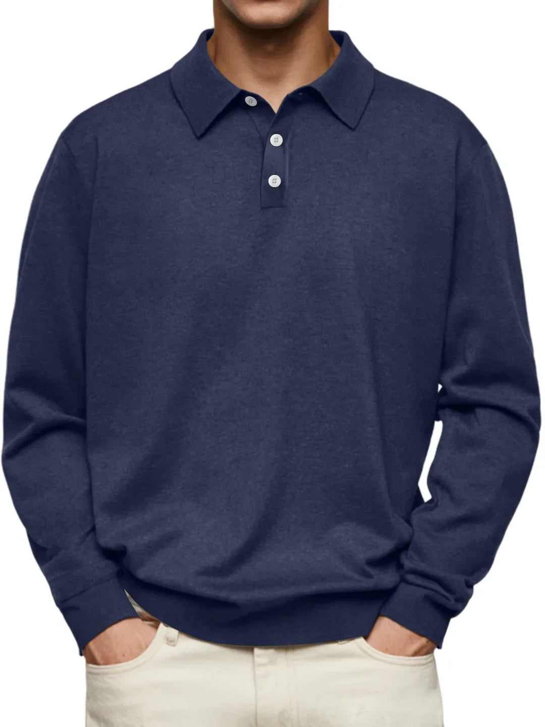 John | Long Sleeve Casual Polo