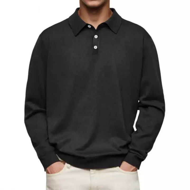John | Long Sleeve Casual Polo