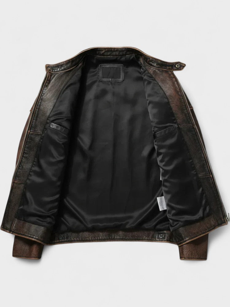 Tristan | Luxury Leather Jacket