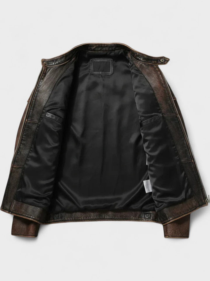 Tristan | Luxury Leather Jacket