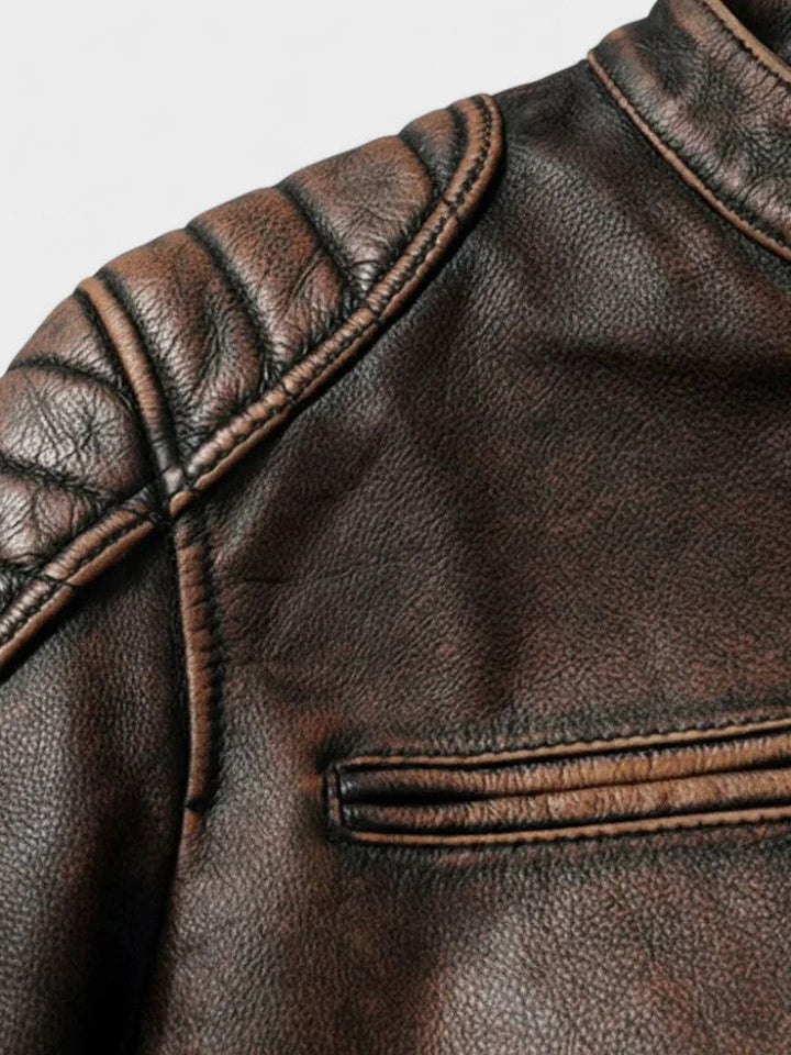 Tristan | Luxury Leather Jacket