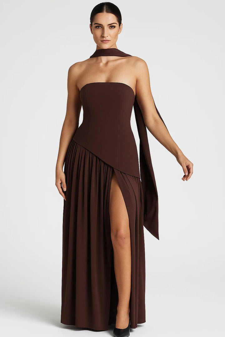 Thessaly | Breezy V-Neck Midi Dress