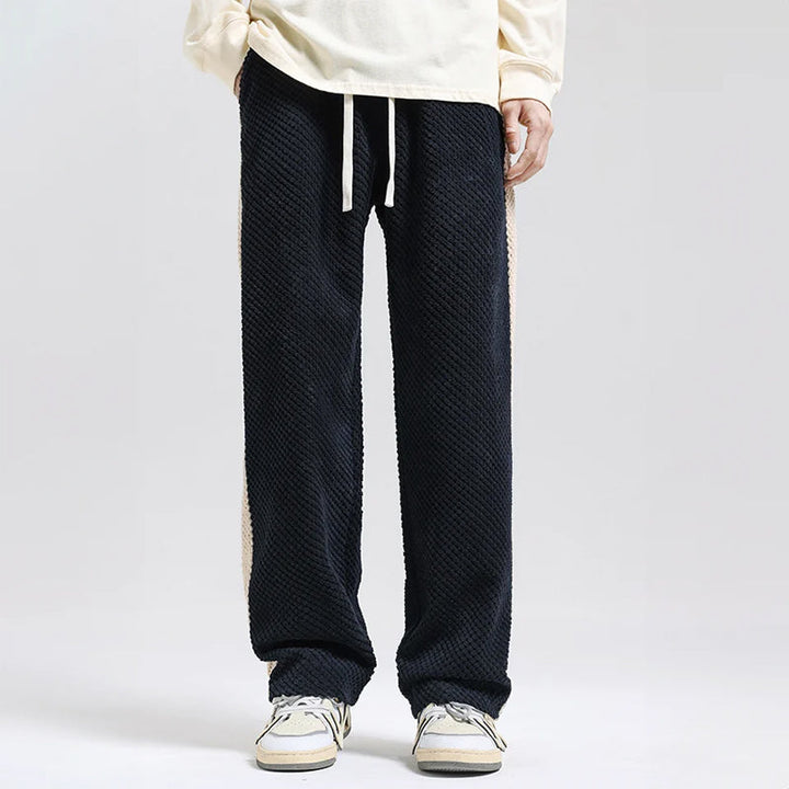 Textured Corduroy Stripe Lounge Pants