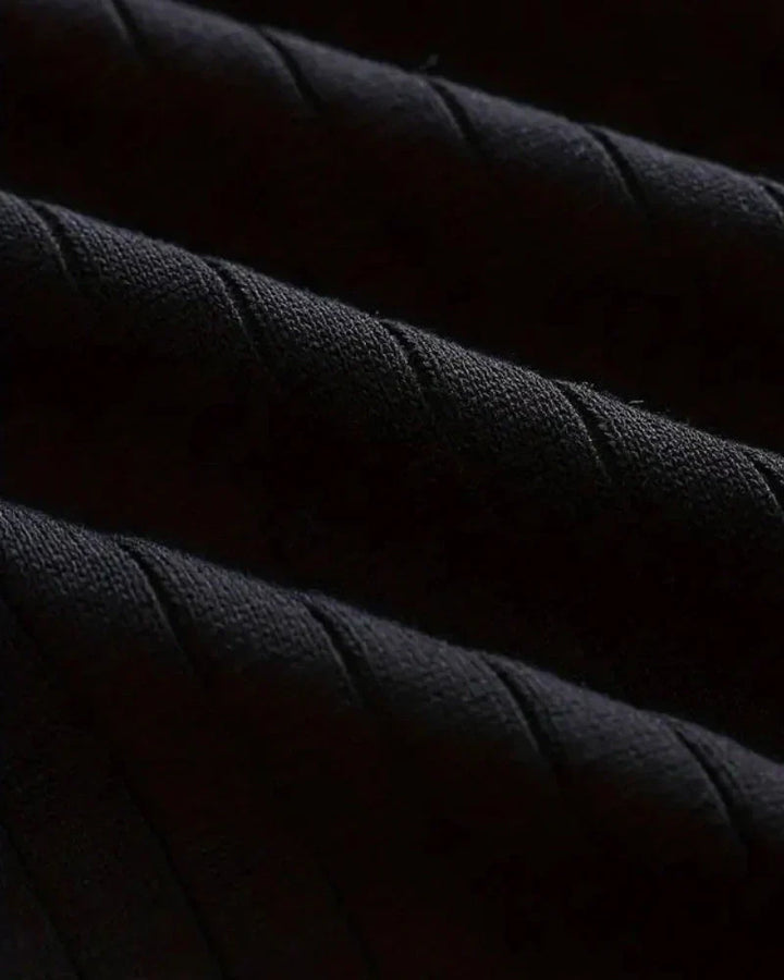 Hampton Ribbed Polo Sweatshirt