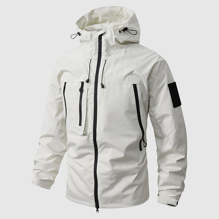 Waterproof Outdoor Hiking Hooded Men’s Jacket