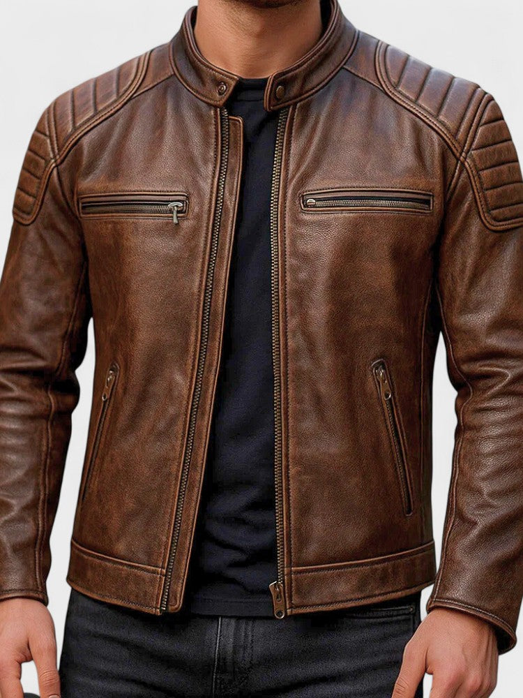 Tristan | Luxury Leather Jacket