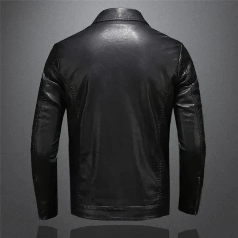 Harton | Stylish Black Leather Jacket
