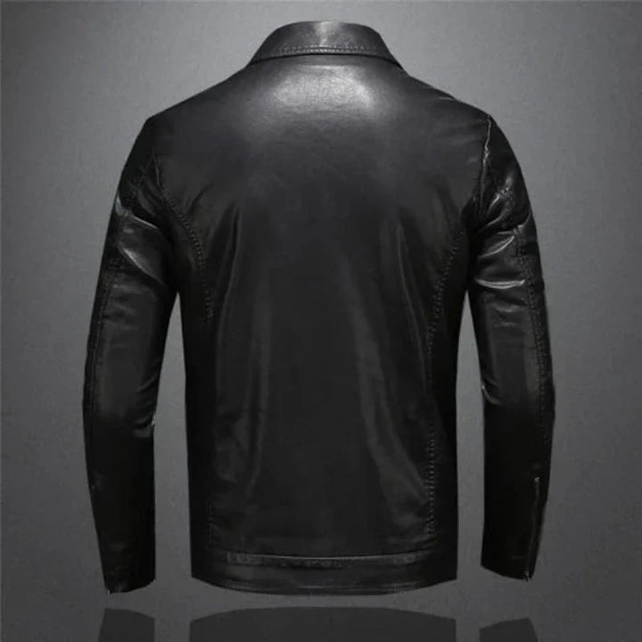 Harton | Stylish Black Leather Jacket