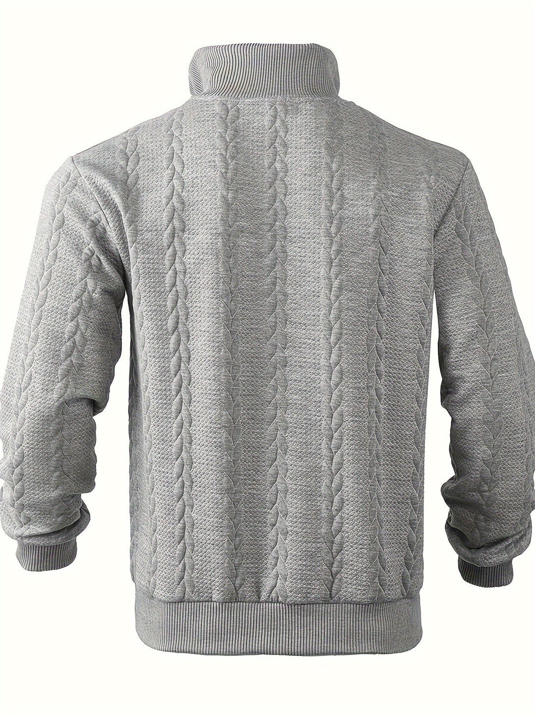 Rafael | Cable Knit Zip Up