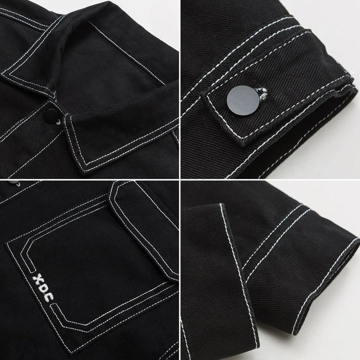 Lorenzo Vitali Retro Baggy Denim Jacket