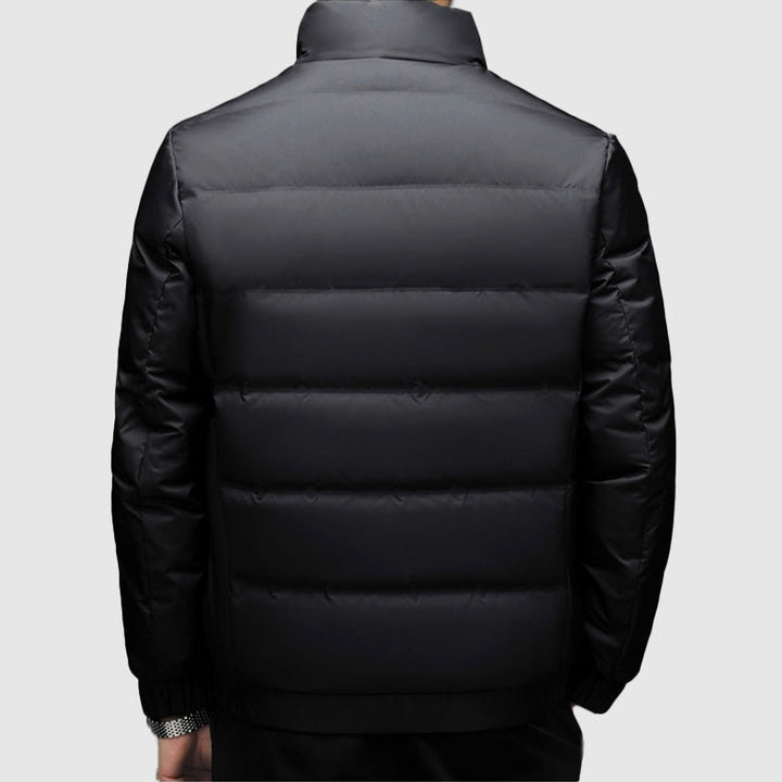 Men’s Duck Down Winter Zip-Up Jacket